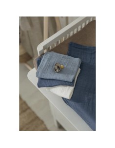 Muselina mediana pack de 2 azul jeans/índigo 2