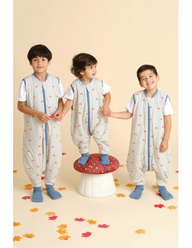 Pijama manta con calcetines antideslizantes mushrooms - TOG 1