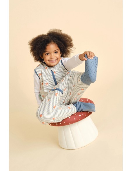 Pijama manta con calcetines antideslizantes mushrooms - TOG 1