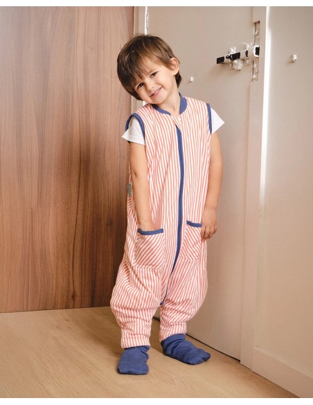 Pijama manta con calcetines antideslizantes sailor orange - TOG 1