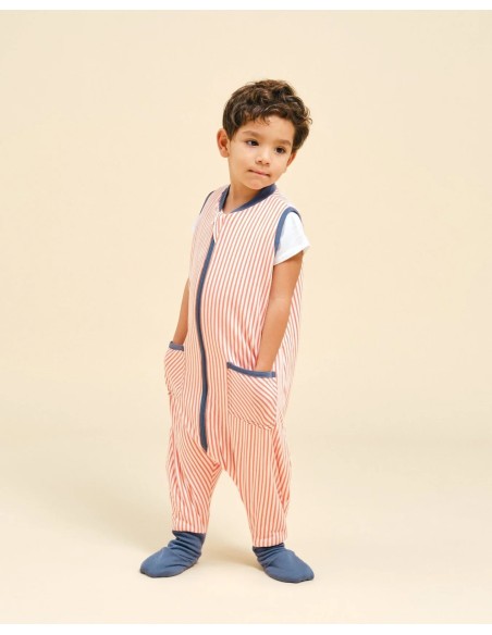 Pijama manta con calcetines antideslizantes sailor orange - TOG 1