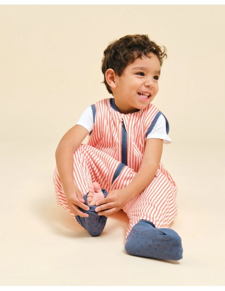 Pijama manta con calcetines antideslizantes sailor orange - TOG 1