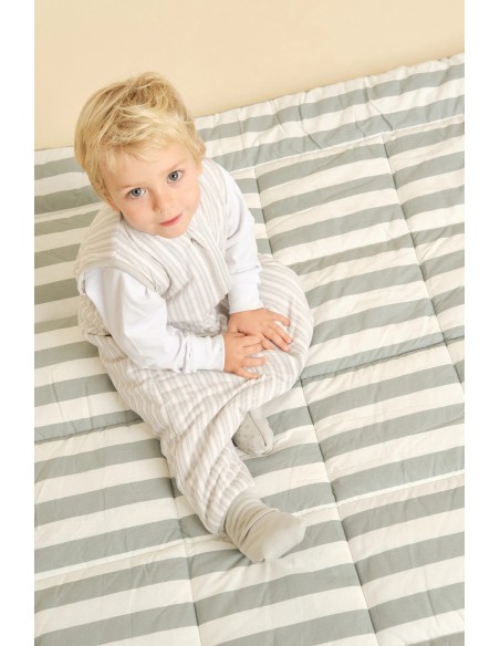 Pijama manta con calcetines antideslizantes dawn stripes - TOG 1