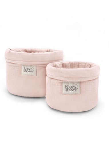 Cesta pequeña nude powder