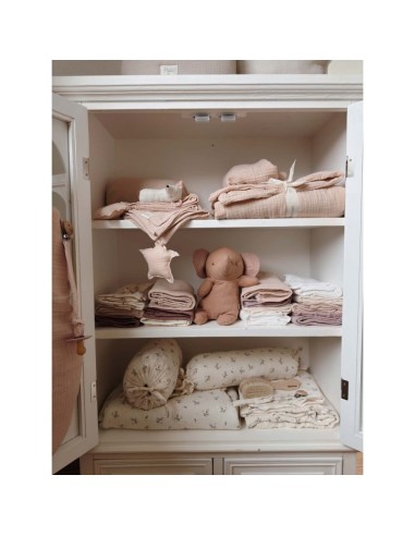 Pack 4 muselinas little colors nude