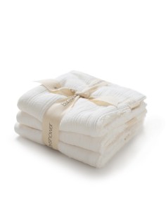 Pack 3 toallitas lullaby white