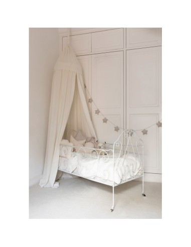 Contorno cuna little cloud ivory powder