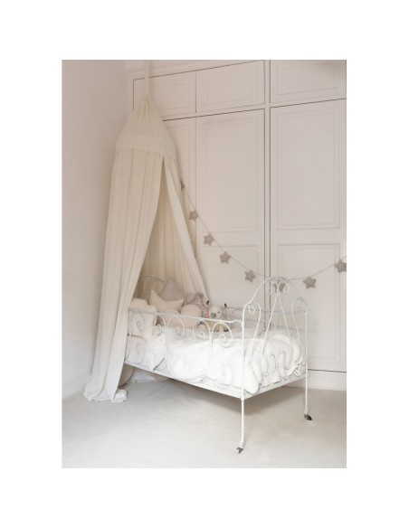 Contorno cuna little cloud ivory powder