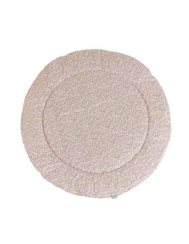 Alfombra redonda para bebé peony