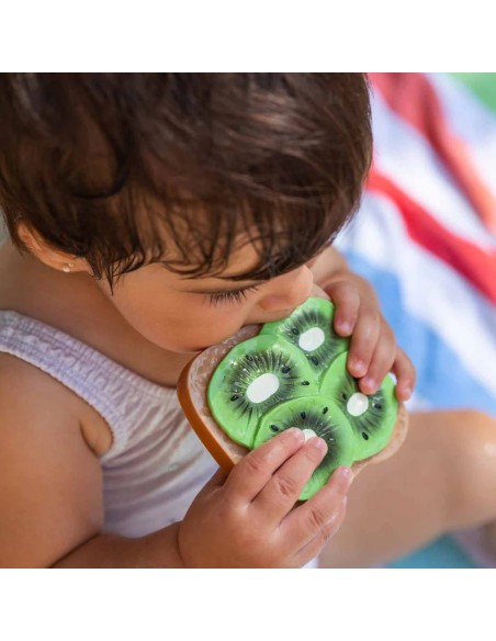 Mordedor bebé tostada kiwi
