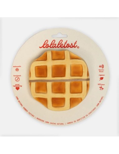 Mordedor bebé Rafa le Waffle