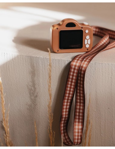 Cámara de fotos digital vintage squares