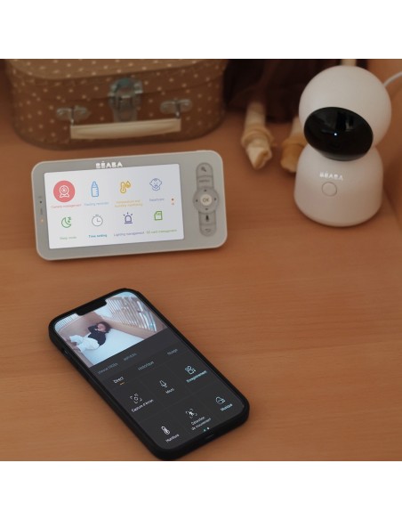 Vigilabebés Zen premium night blanco