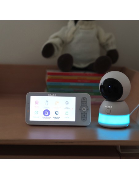 Vigilabebés Zen premium night blanco