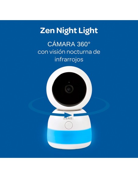 Vigilabebés Zen premium night blanco