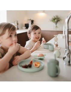 Vaso silicona iniciacion solid cambridge blue 2