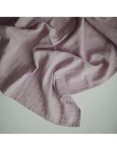 Muselina solid soft mauve