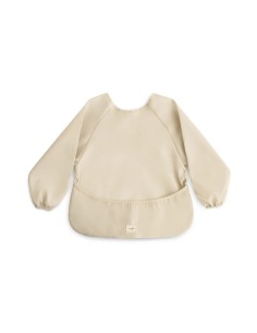 Babero con mangas solid fog