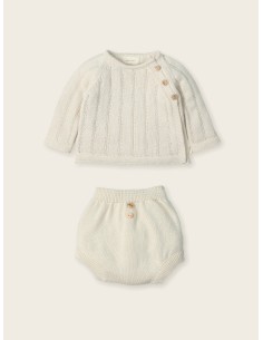 Conjunto culote punto louis + meav dotty milk