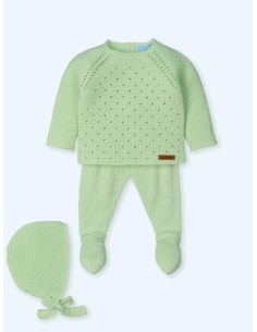 Traje 3 piezas con capota Musel lima