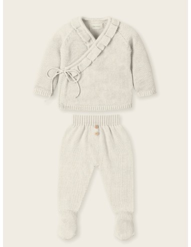 Traje, polaina con pie milan+olaf staywild-tinyblüm milk