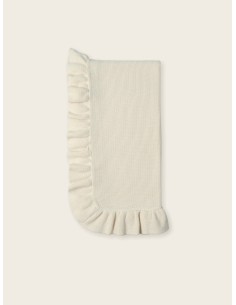 Mantita punto algodón hazel neutrals milk