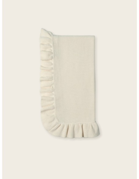 Mantita punto algodón hazel neutrals milk