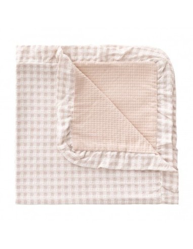 Manta reversible 65x65x1 cm vicky beige