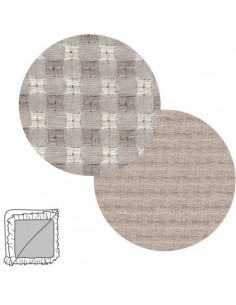 Manta reversible 65x65x1 cm vicky beige 2