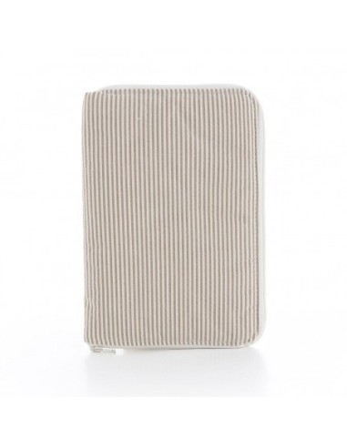 Portadocumentos derby beige 3x19x27 cm