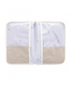 Portadocumentos derby beige 3x19x27 cm 2