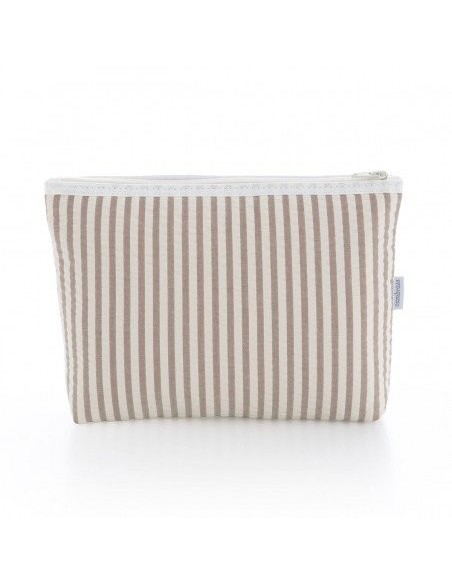 Bolsa aseo derby beige 6x28x20 cm