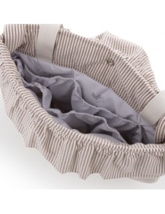 Bolso maternal boho candela wine 3,5x41x38,5 cm 2