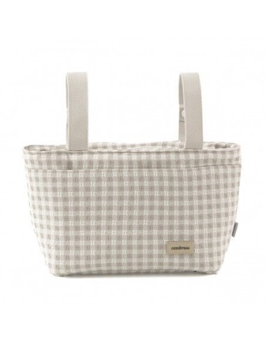 Bolso organizador vicky beige 13x38x20 cm