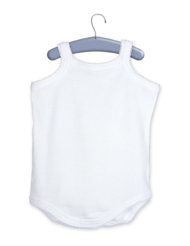 Body tirantes diente de rata blanco