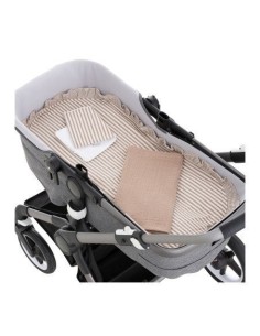 Pack colcha capazo derby beige 35x75x1 cm 2