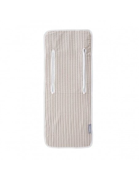 Colchoneta silla universal recta derby beige 30x80x1 cm