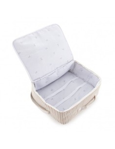 Maleta clinica derby beige 13.5x47x37.5 cm 2