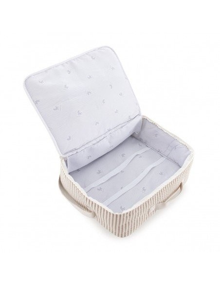 Maleta clinica derby beige 13.5x47x37.5 cm