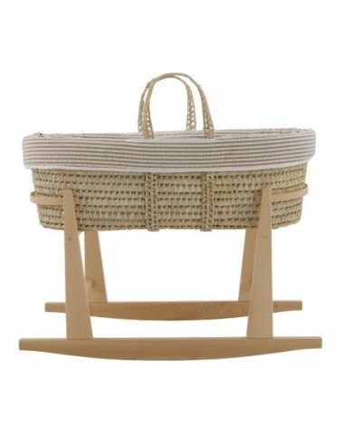 Moises de palma acolchado derby beige 39x80x25 cm