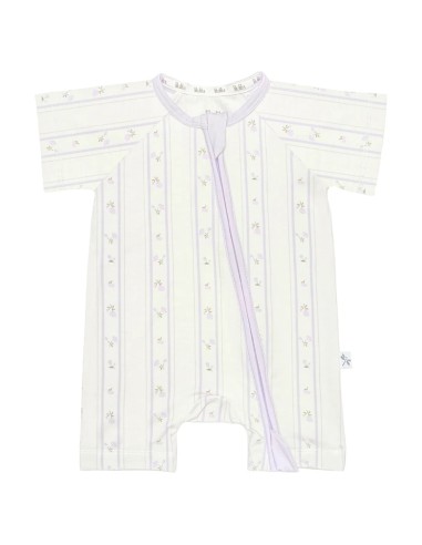 Pijama corto con cremallera provence
