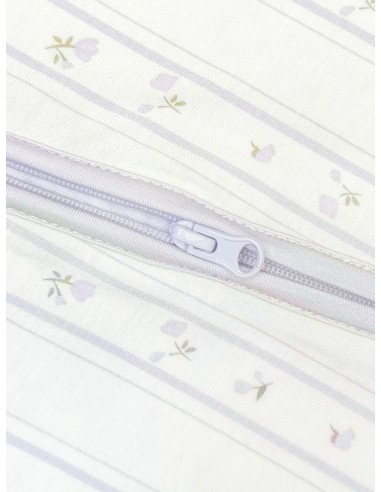 Pijama corto con cremallera provence