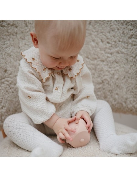 Pack 2 dados pop it solid shifting sand+blush