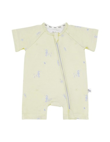 Pijama corto con cremallera Sea Horses