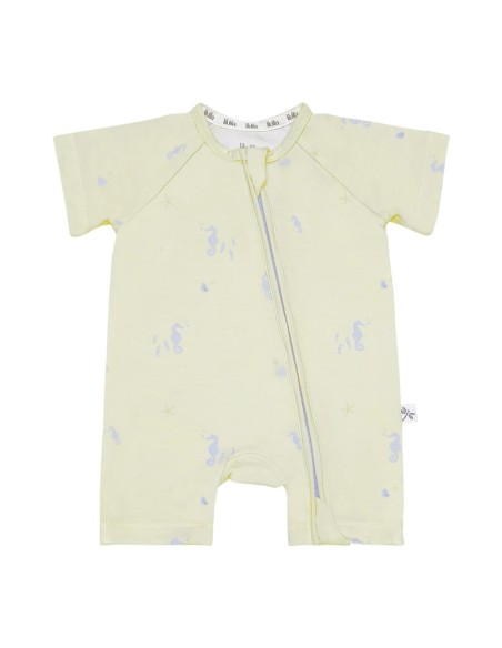Pijama corto con cremallera Sea Horses