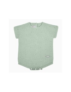 Pelele manga corta punto links calado wasabi