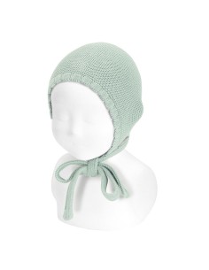 Capota de bebe punto bobo bruma