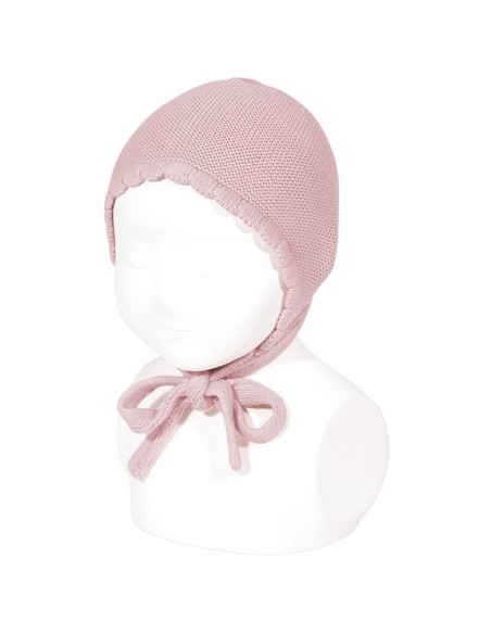 Capota de bebe punto bobo ropa palo