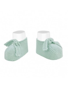 Patuco de punto bobo bruma