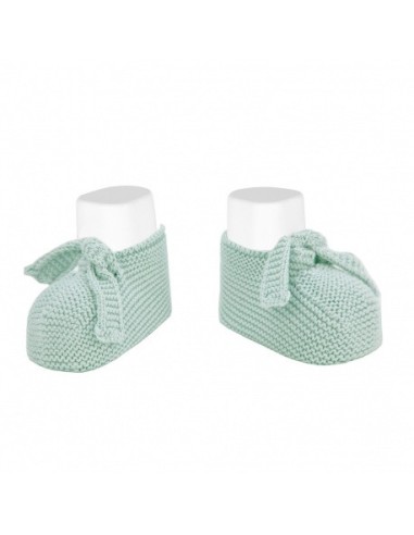 Patuco de punto bobo bruma